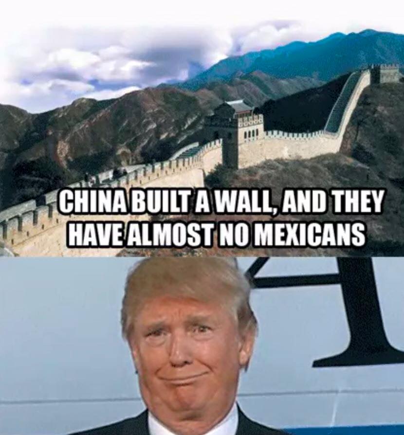 Trump Wall Meme